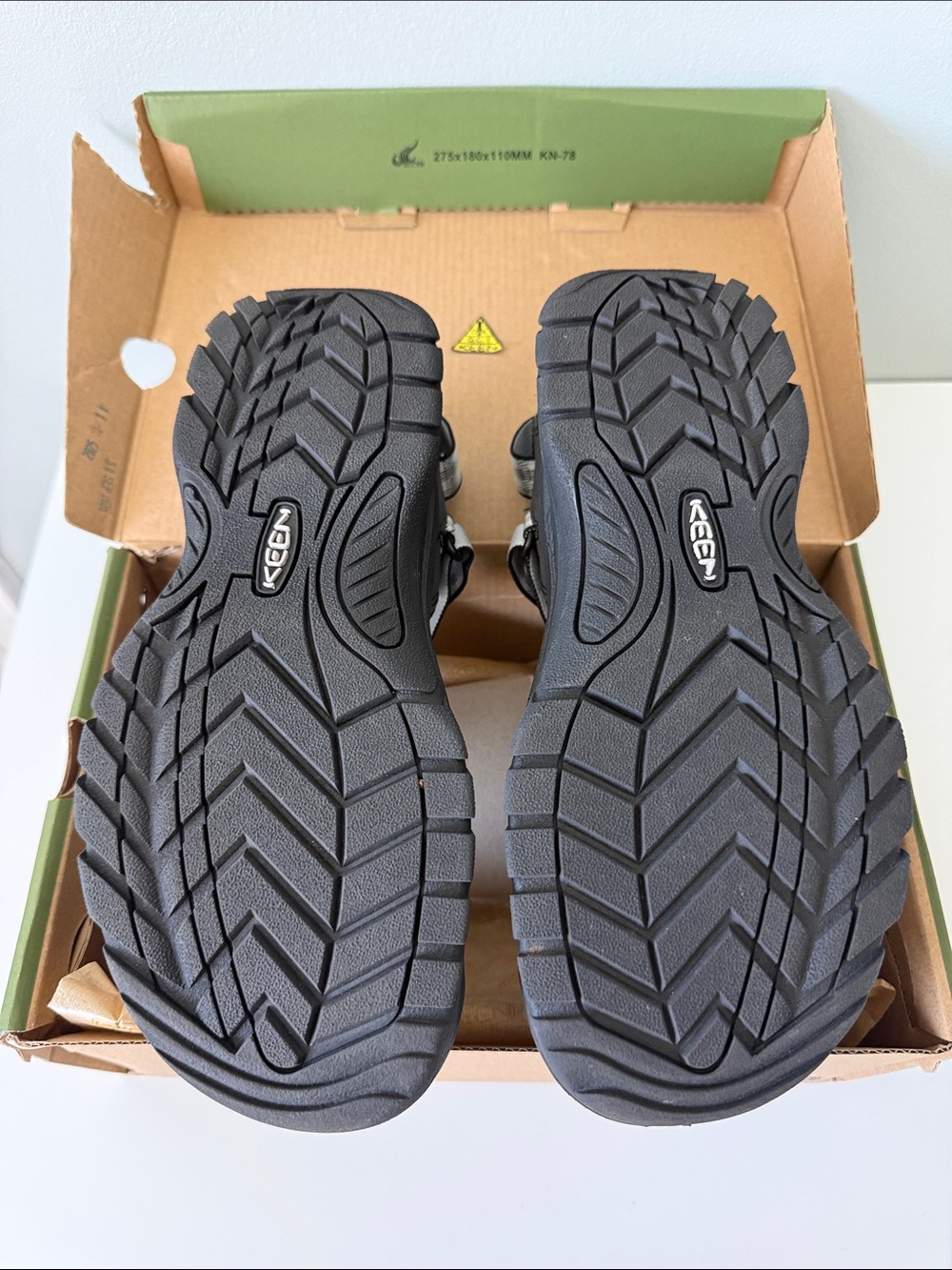 Keen Zerraport ll - Black Gingham US W 8.5 - Picture 4 of 12